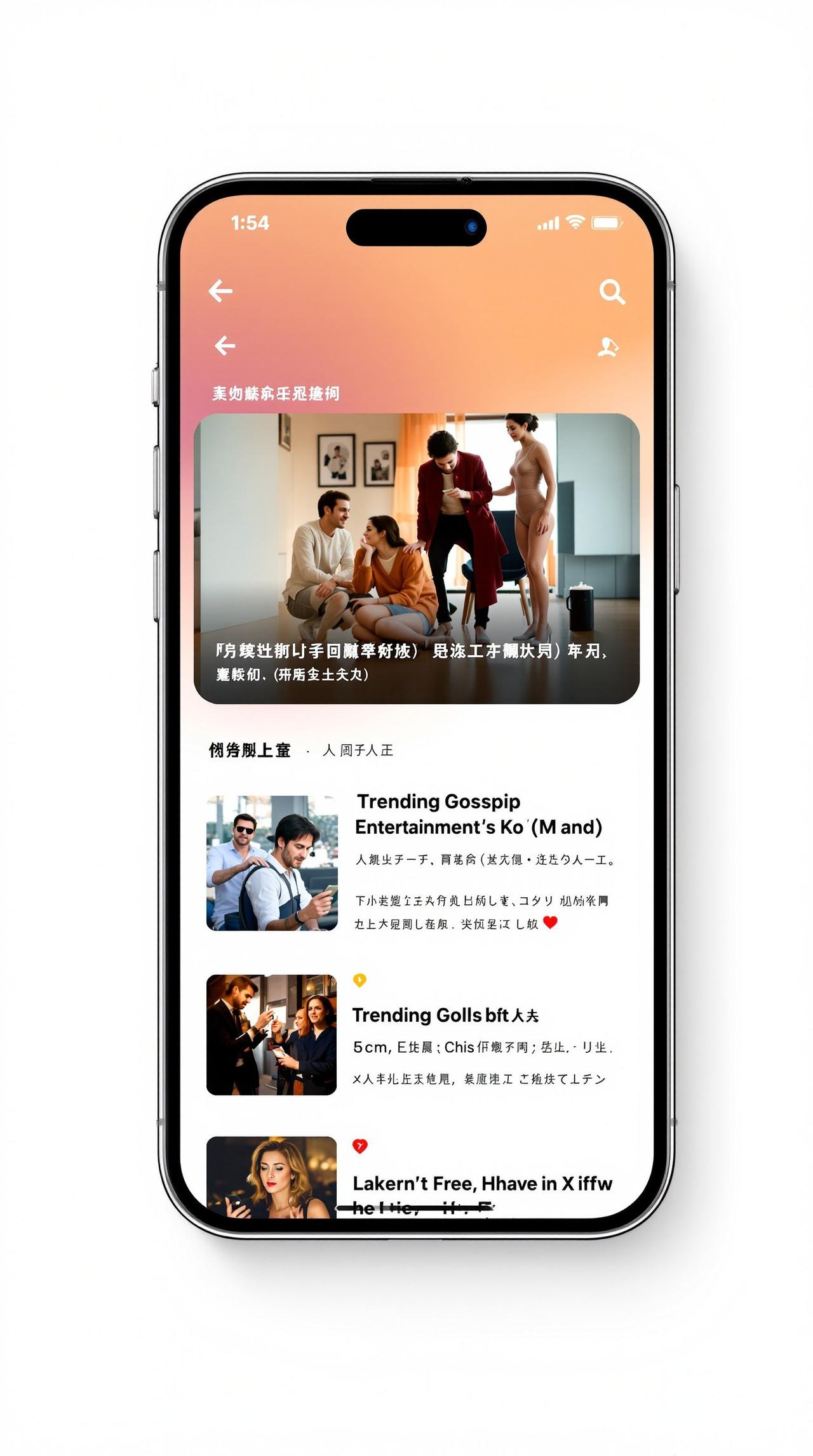 五一爆料APP界面预览